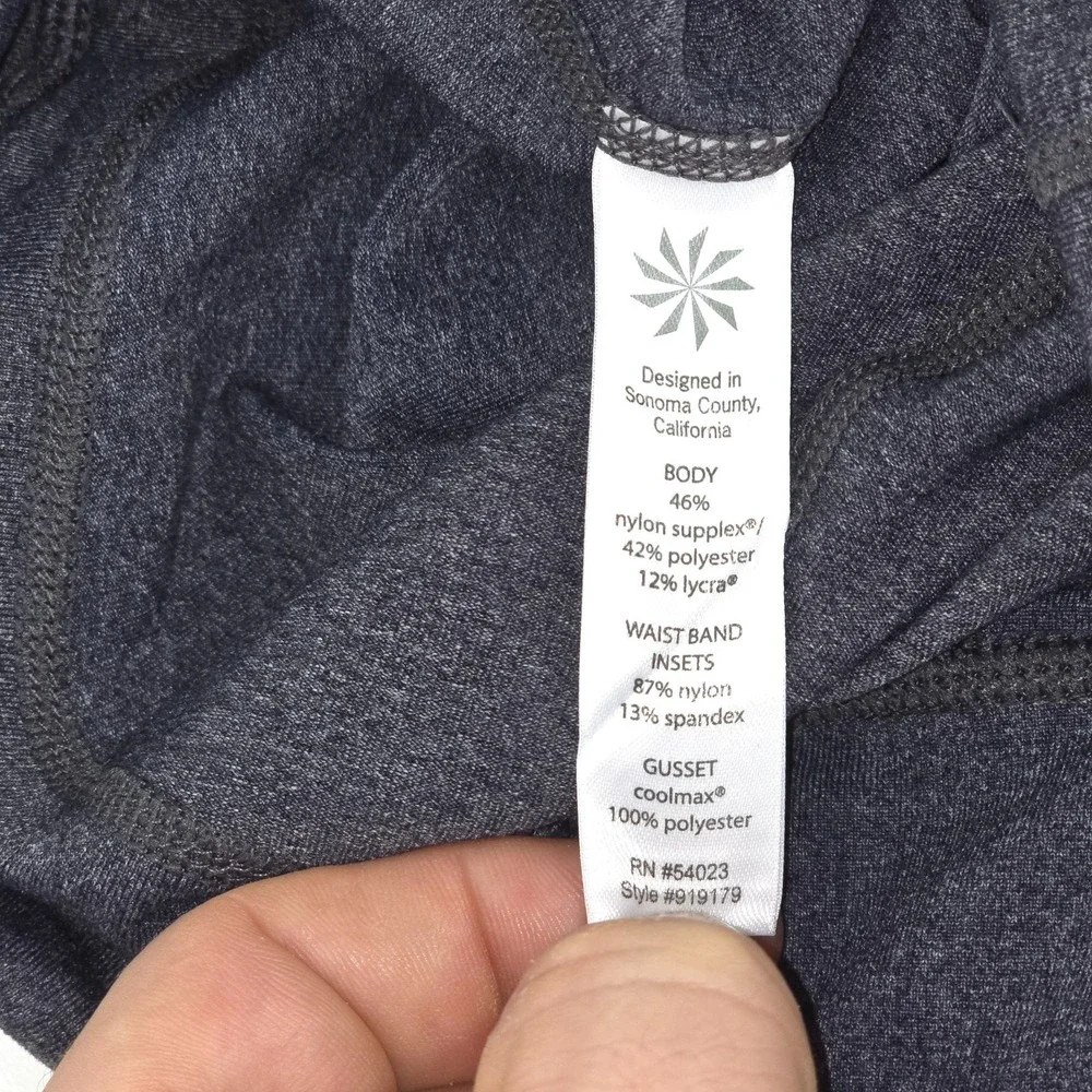Athleta Straight Up Yoga Pants‎ XS P Gray Athletic Performance Legging 919179
